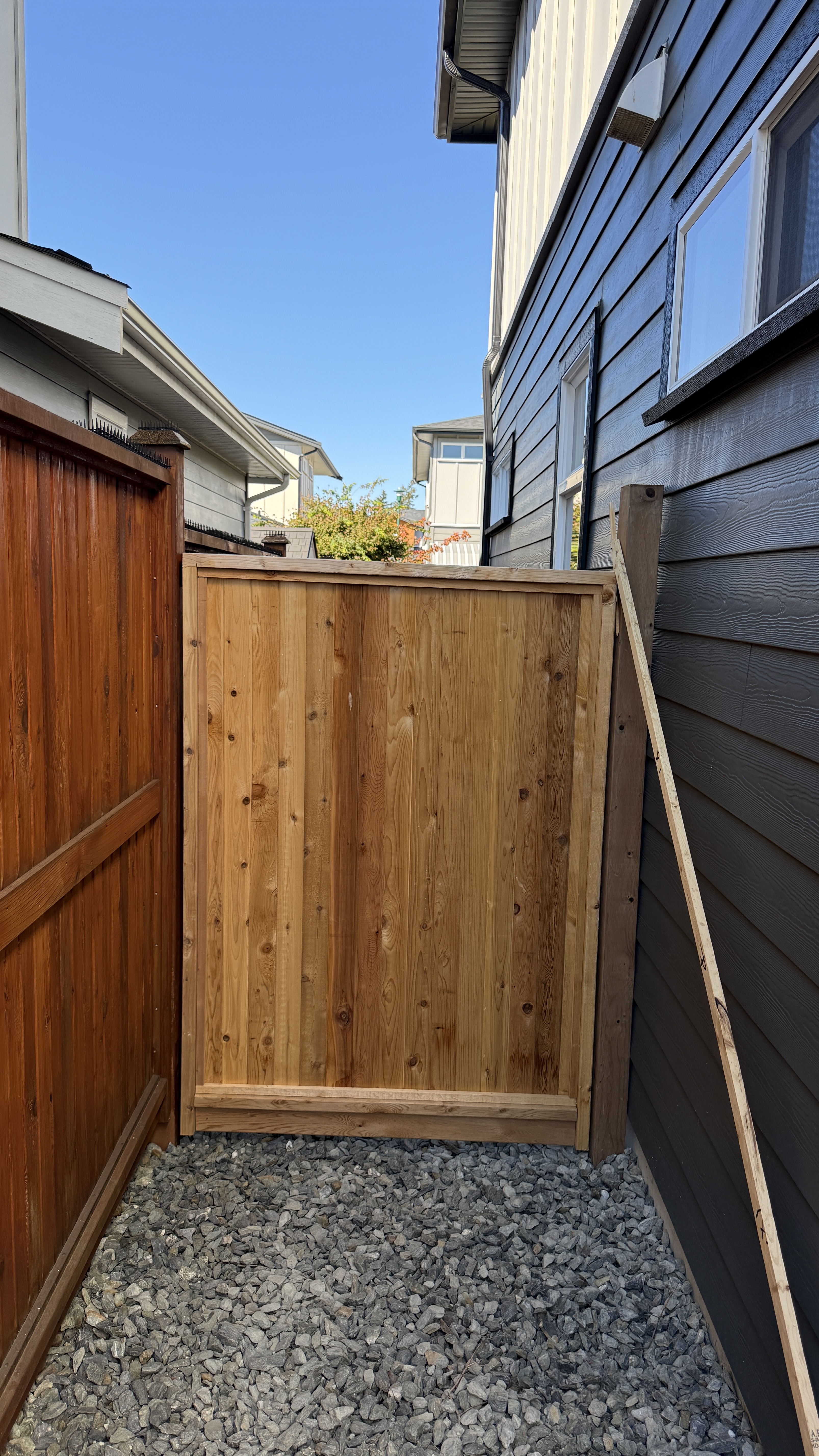 Cedar Side Gate — Fences & Gates project in Victoria, BC by Trevor Stephenson Construction Services